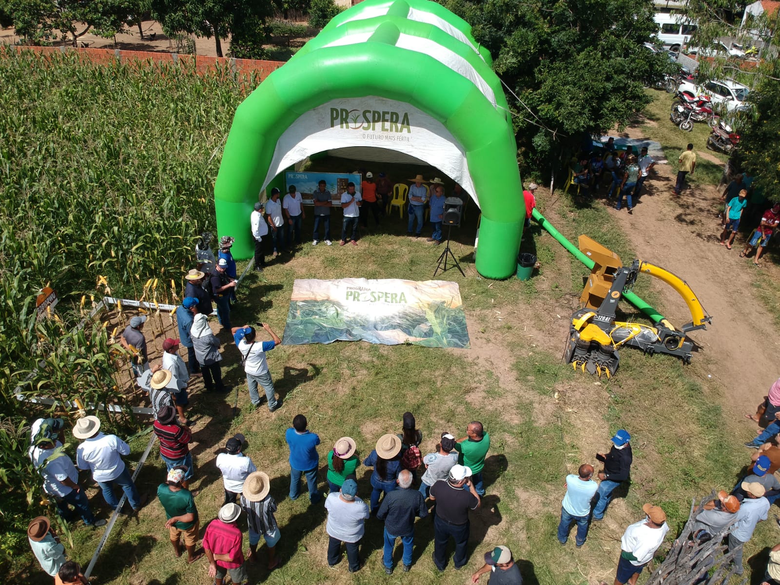 Iguatu (CE): Primeiro dia de campo sobre milho híbrido é destaque entre os agricultores